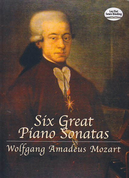 Mozart, 6 Great Piano Sonatas (Dover)
