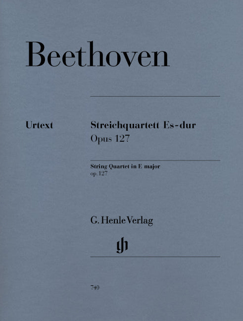 Beethoven, String Quartet op. 127 (Henle)