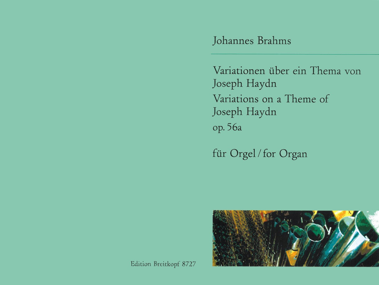 Brahms, Variationen uber ein Thema Haydn (Breitkopf)