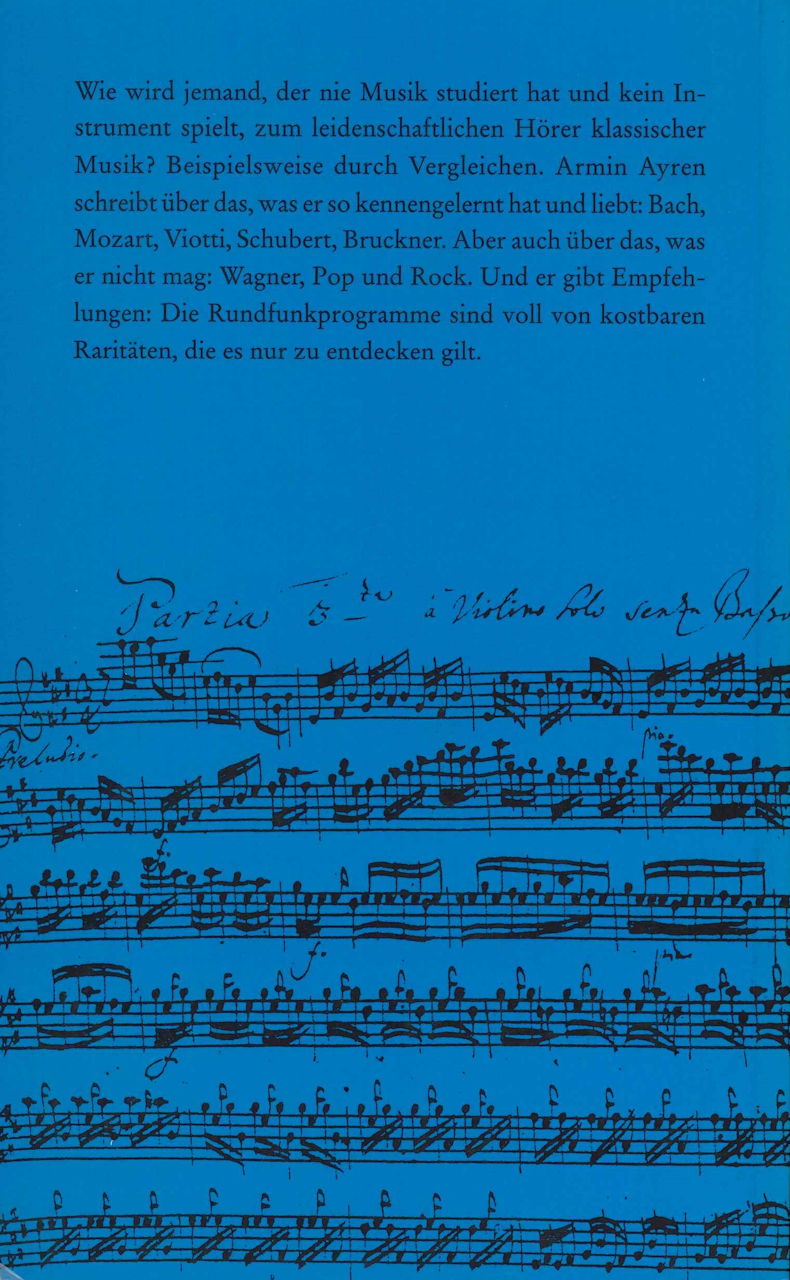Ayren, Von der Lust des Vergleichens (Isele)