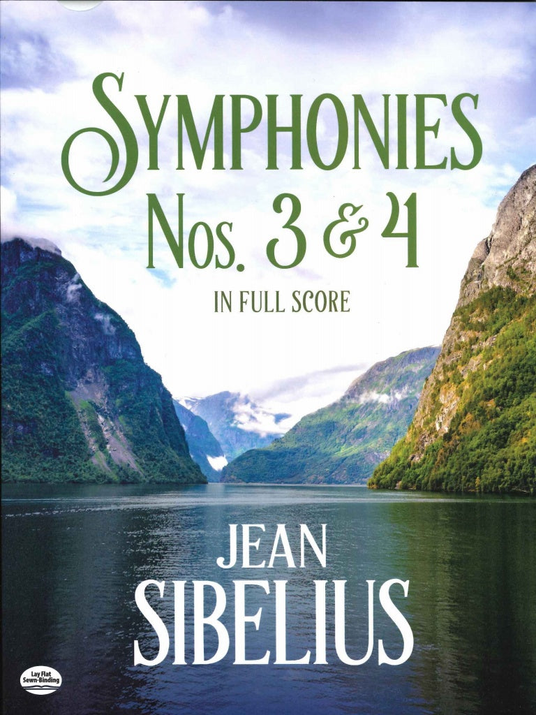 Sibelius, Symphonies No. 3 and 4 (Dover)