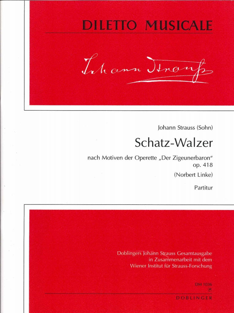 Strauss,J., Schatz-Walzer (Score) (Doblinger)