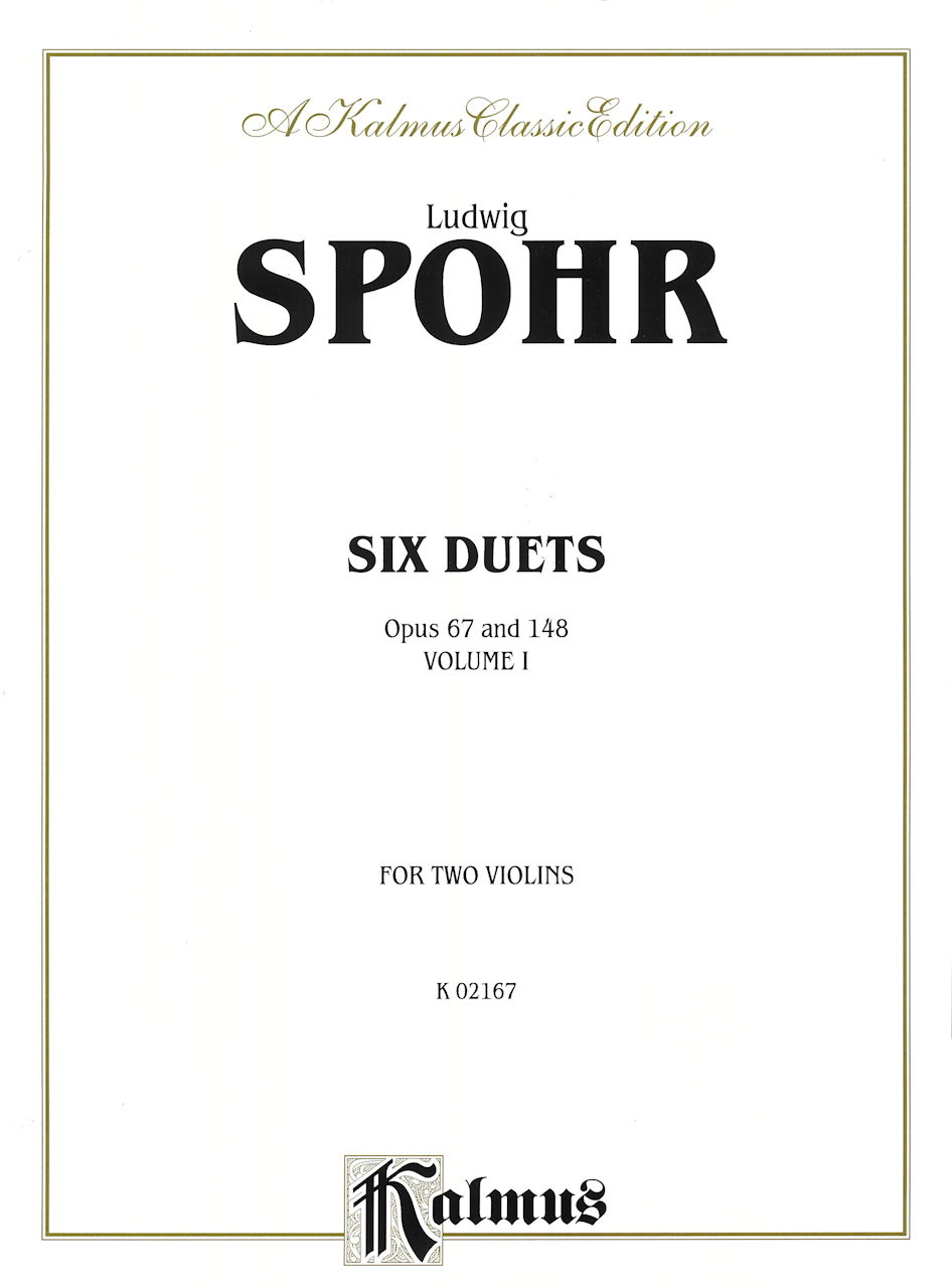 Spohr, 6 Duets, 1: op. 67, 148 (Kalmus/Alfred)