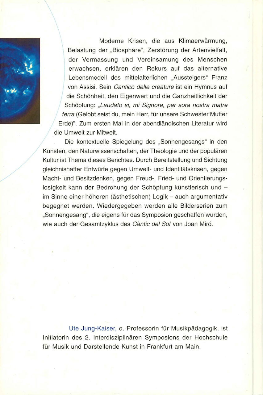 Jung-kaiser, 'Laudato si, mi Signore (Peter Lang)