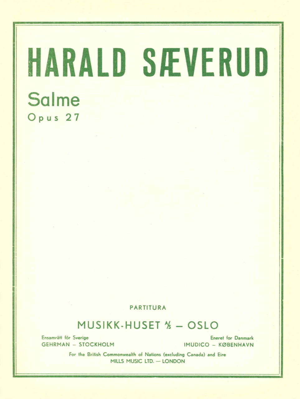Saeverud, Salme (Symphony no. 7) op. 27 (Musikk-Huset)