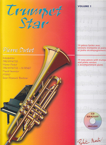Dutot, Trumpet Star 1 (+CD) (Robert Martin)