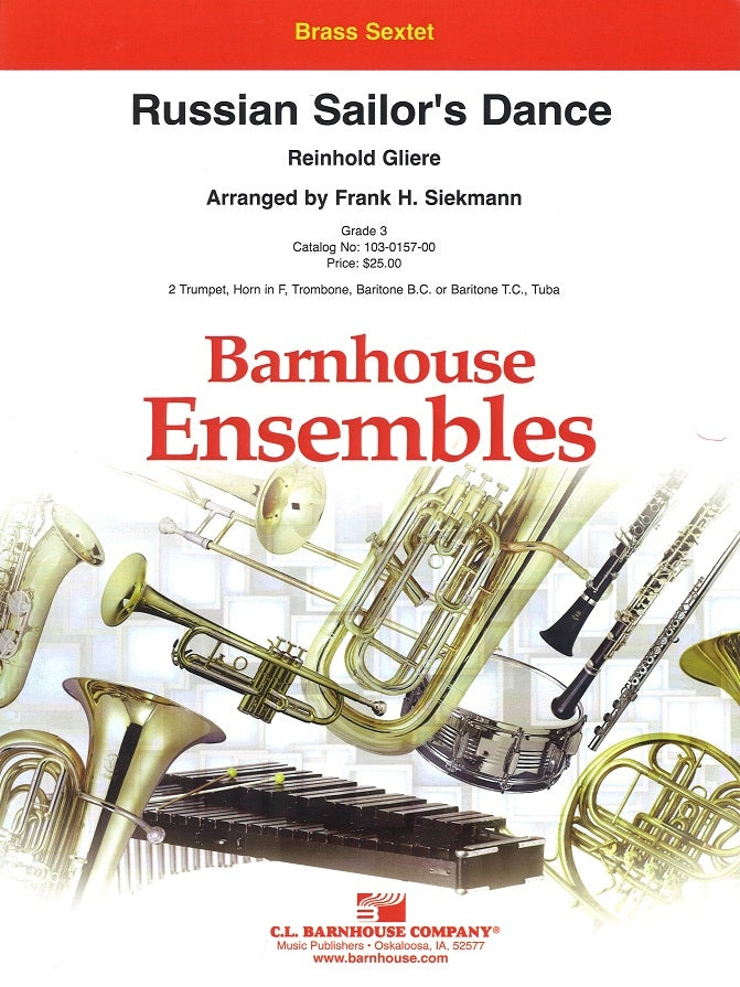 Gliere, Russian Sailor's Dance (Barnhause)