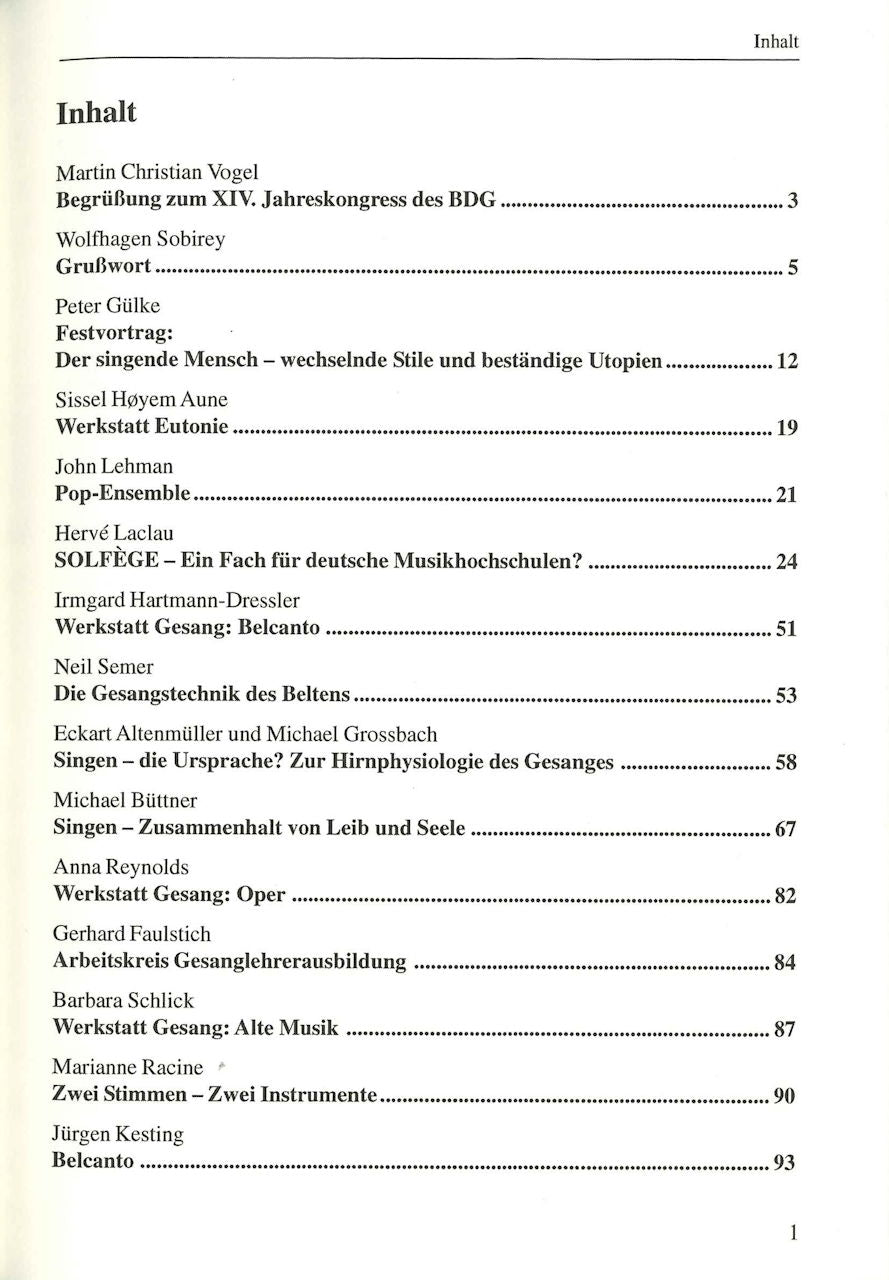 Belcanto bis Belting - Stimme & Stil (Kovac)