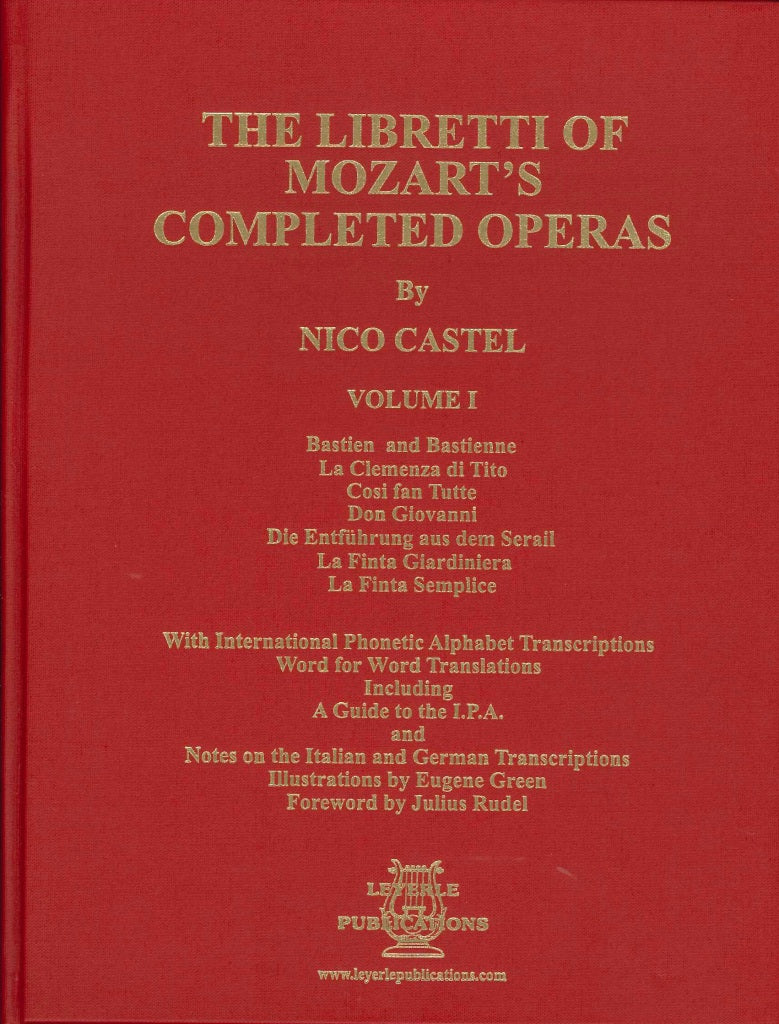 Castel, Libretti Mozart's Operas 1 (Leyerle Publications)