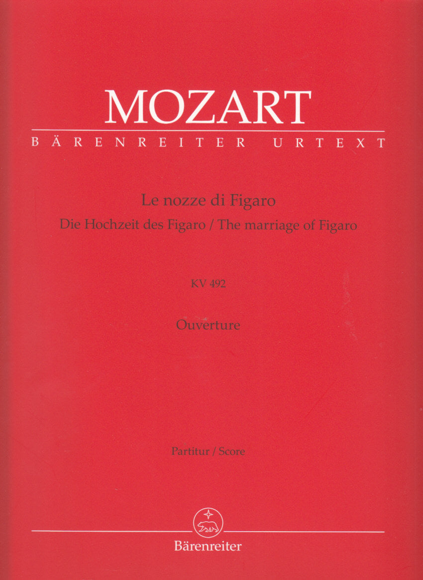 Mozart, Nozze di Figaro Ov. (Partitur) (Barenreiter)