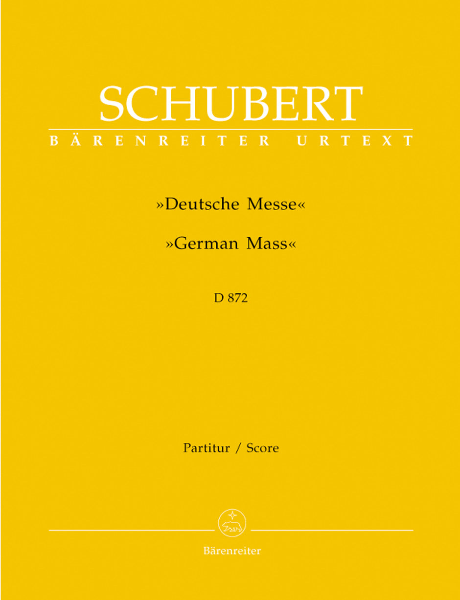 Schubert, Deutsche Messe (Partitur) (Barenreiter)