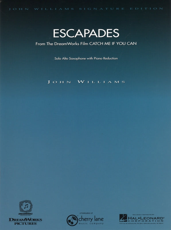 Williams, Escapades (Alto Sax,Piano) (Cherry Lane/Hal Leonard)