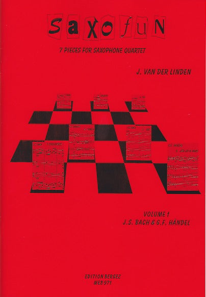 Saxofun 1: Bach, Handel (Quartet) (Bergez Music Pub.)