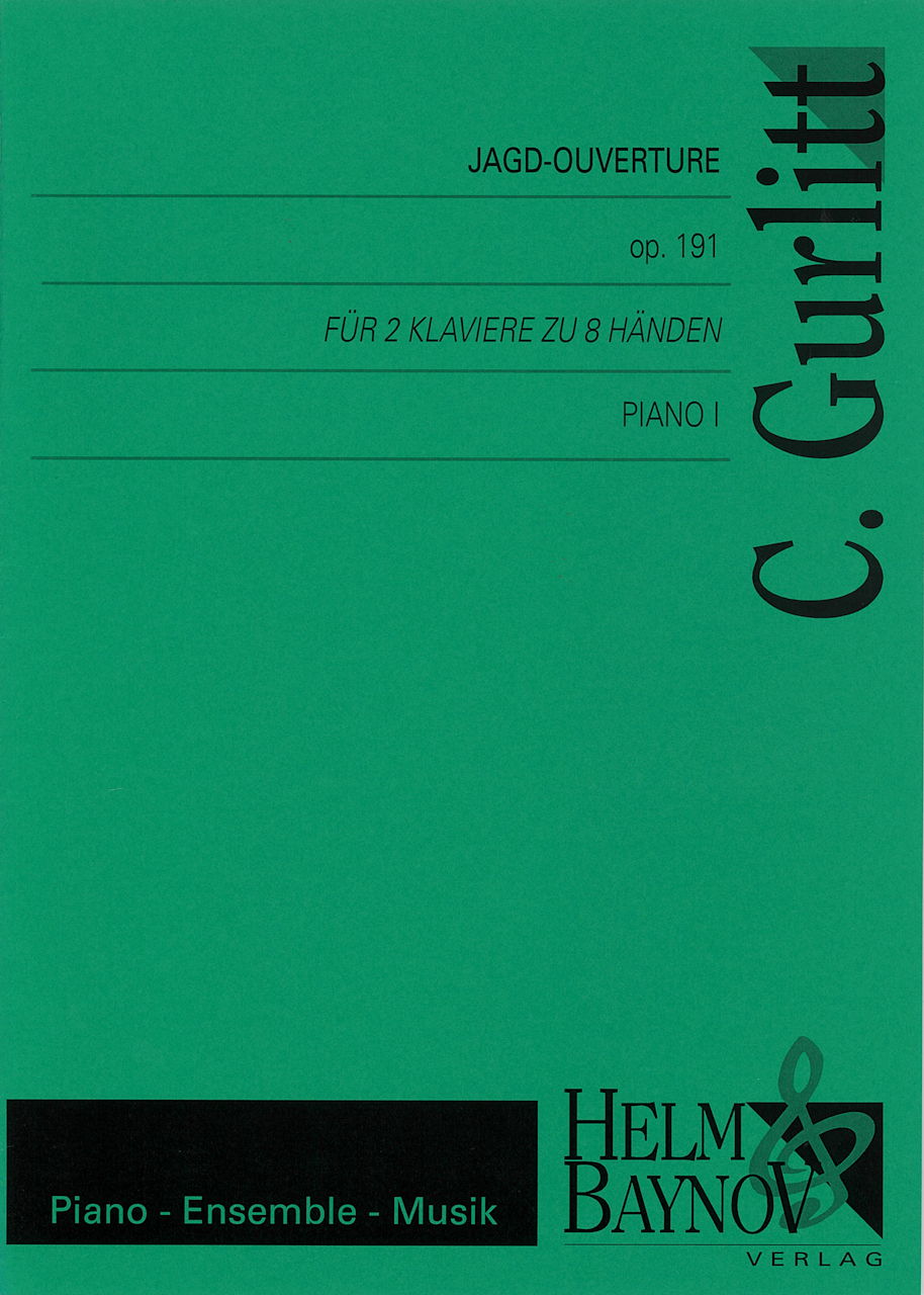 Gurlitt, Jagd-Ouverture op. 191 (2P8H) (Helm & Baynov)