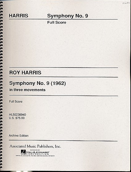 Harris, Symphony No. 9 (1962) (AMP)