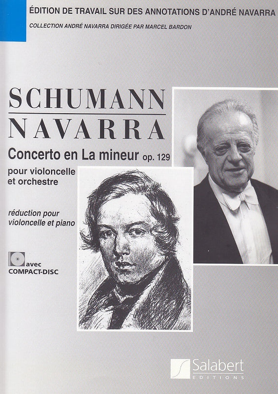Schumann, Concerto op. 129 (Navarra)+CD (Salabert)