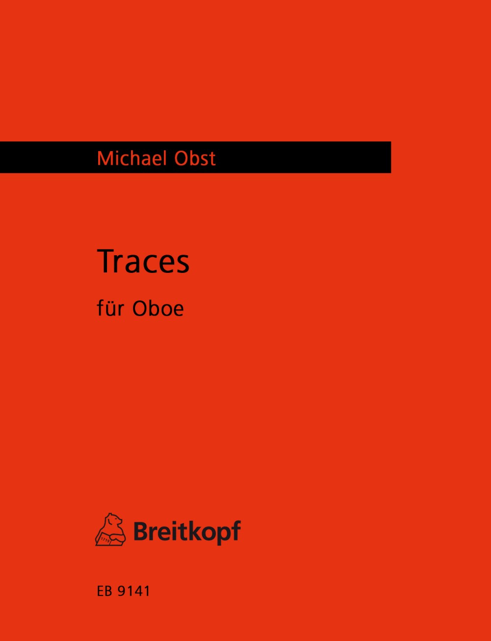 Obst, Traces (1997): fur Oboe (Breitkopf)