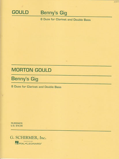 Gould, Benny's Gig: 8 Duos (Cl,CB) (G.Schirmer)