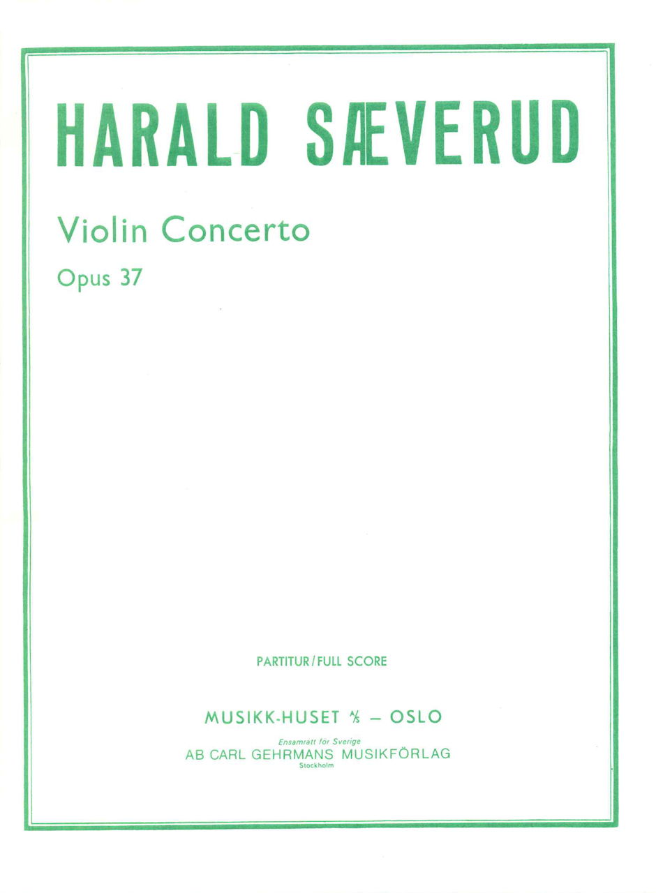 Saeverud, Concerto for Violin op. 37 (Musikk-Huset)