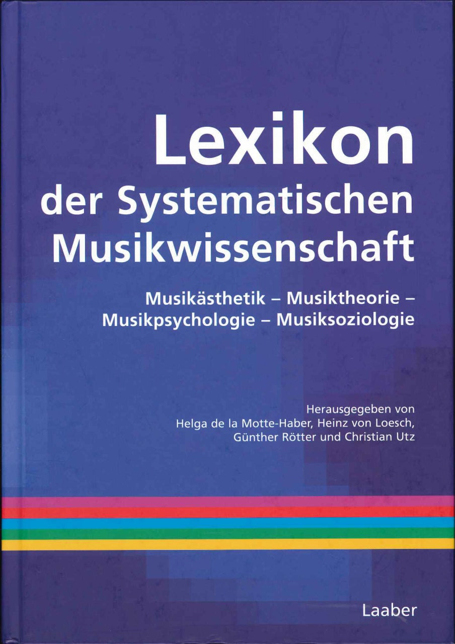 Lexikon Systematischen Musikwissenschaft (Laaber Verlag)