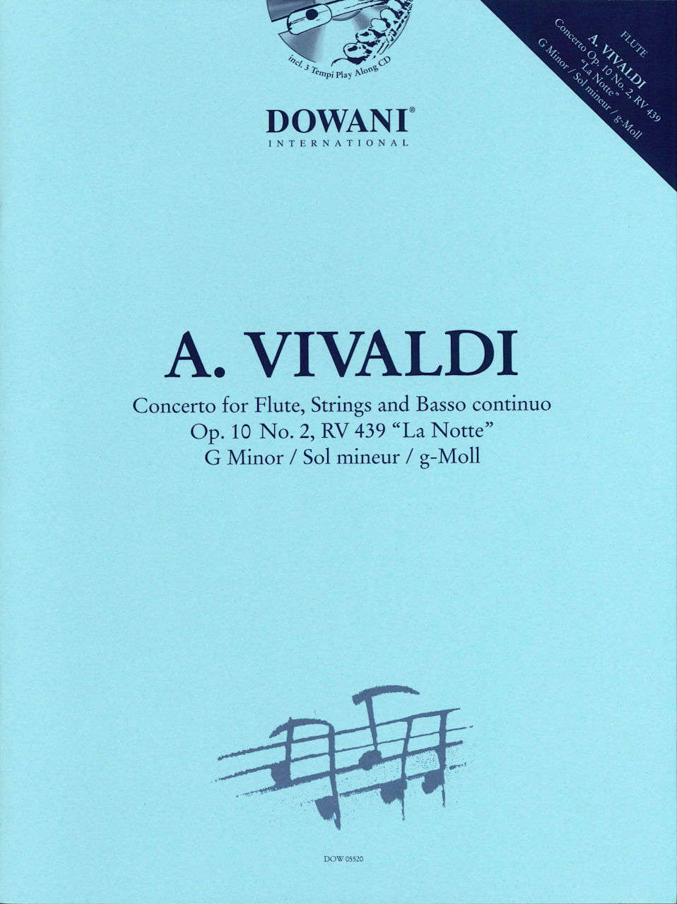 Vivaldi, Concerto op. 10/2 (+CD) (Dowani)