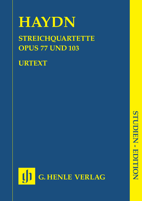 Haydn, Streichquartette 11: op. 77, 103 (Henle)