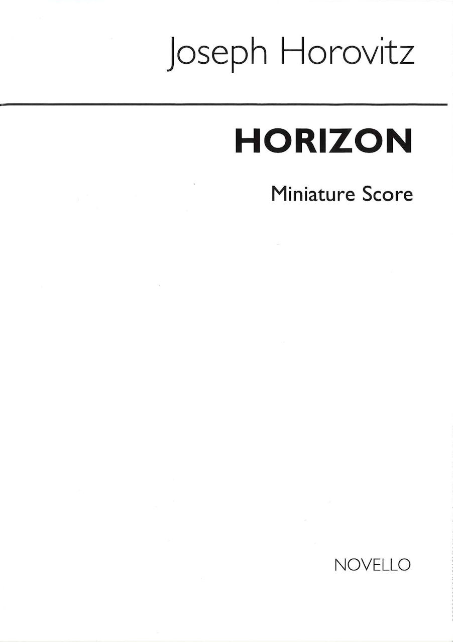 Horovitz, Horizon Overture (Novello)