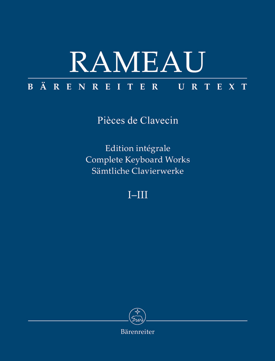 Rameau, Pieces de clavecin (3-vol. Set) (Barenreiter)