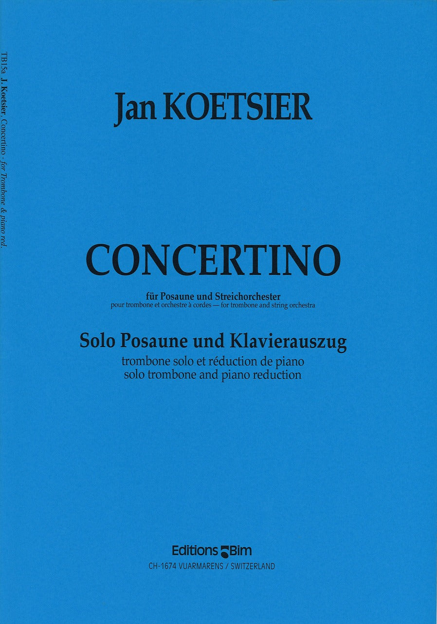 Koetsier, Concertino op. 91 (Bim)
