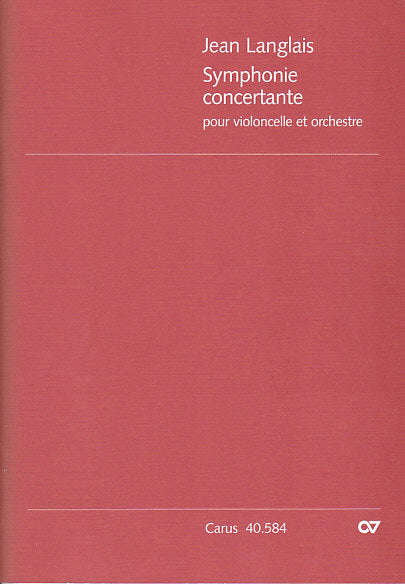 Langlais, Symphonie concertante op. 20 (Carus)