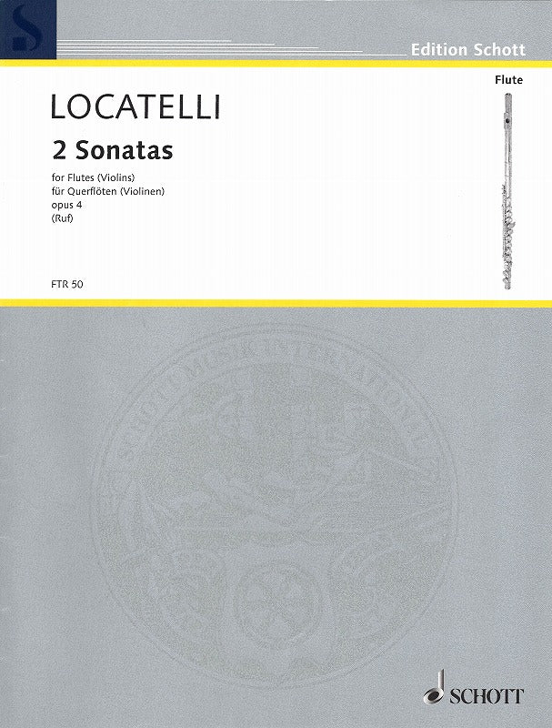 Locatelli, 2 Sonatas op. 4/4, 5 (Schott)