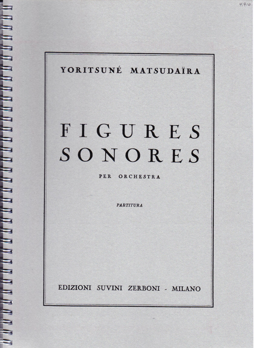 Matsudaira, Figures sonores (Orch) (Suvini Zerboni)