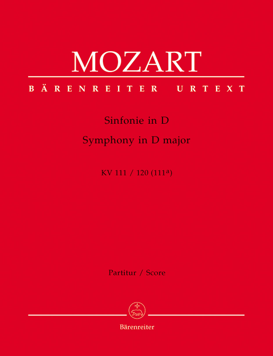 Mozart, Symphonie KV 111/120 (Partitur) (Barenreiter)