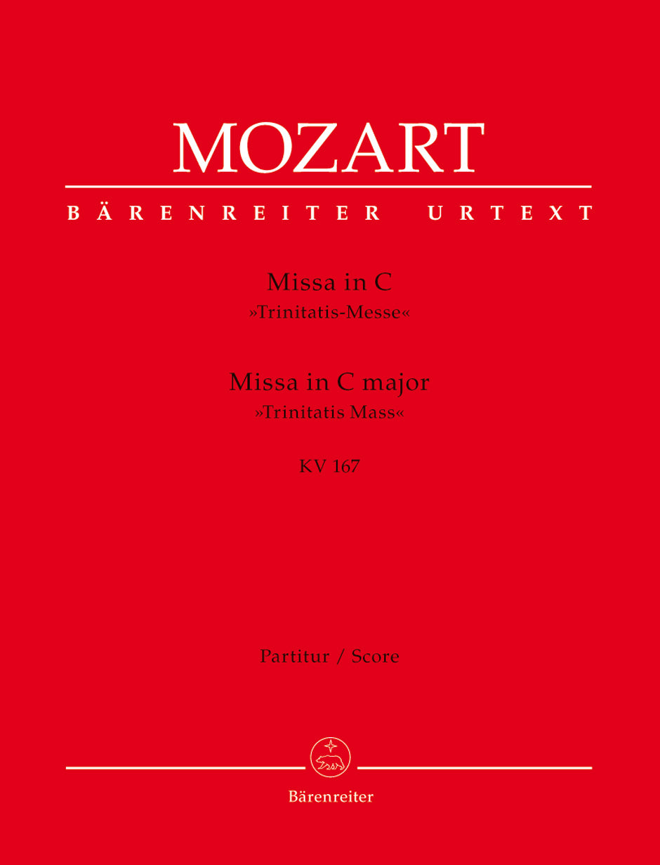 Mozart, Missa KV 167 in C Full Score (Barenreiter)