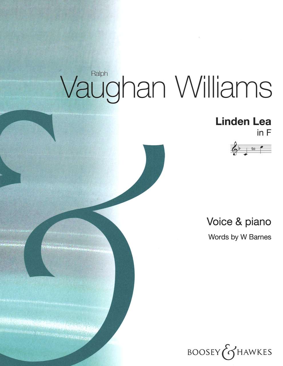 Vaughan Williams, Linde Lea (in F) (Boosey)