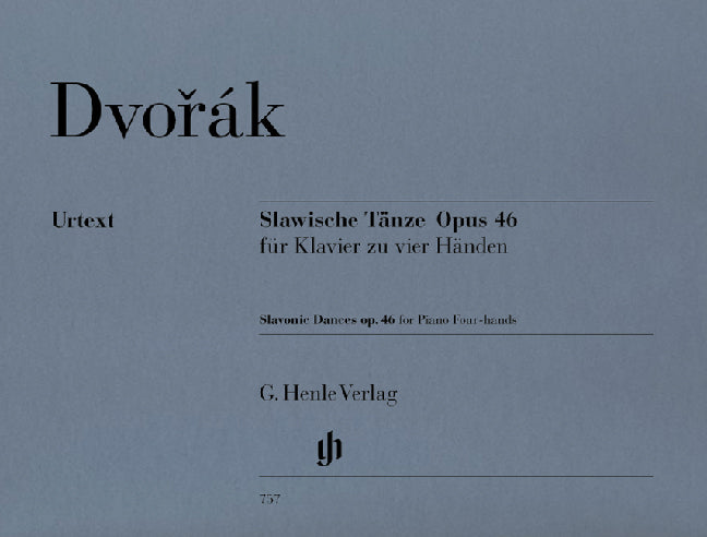 Dvorak, Slavonic Dances op. 46 B 78 (Henle)