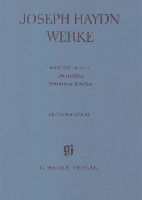 Haydn Werke 25/12, Kritischer Bericht (Henle)