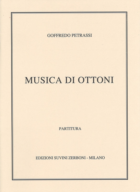 Petrassi, Musica di ottoni (Suvini Zerboni)