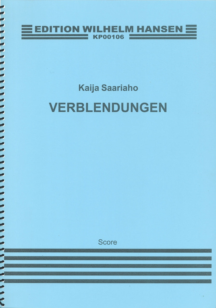 Saariaho, Verblendungen (1982-84) (W.Hansen)