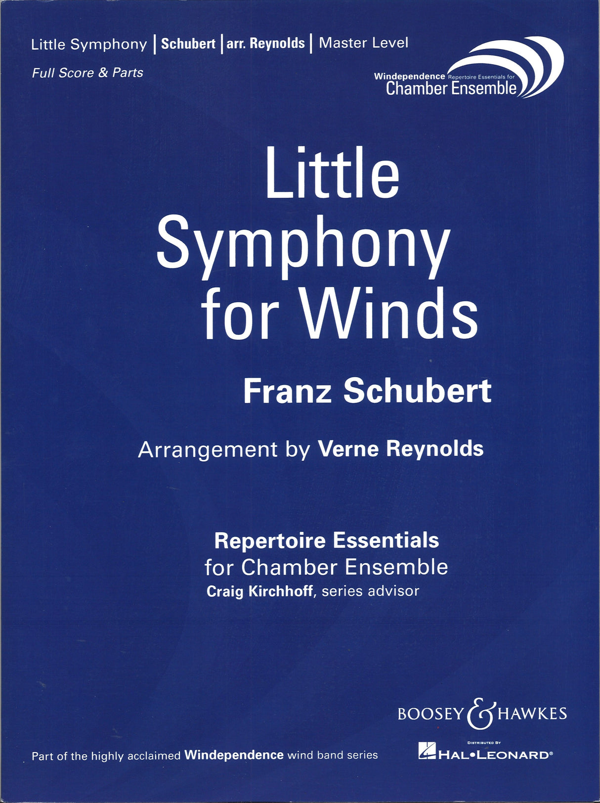 Schubert, Little Symphony for Winds (Boosey)