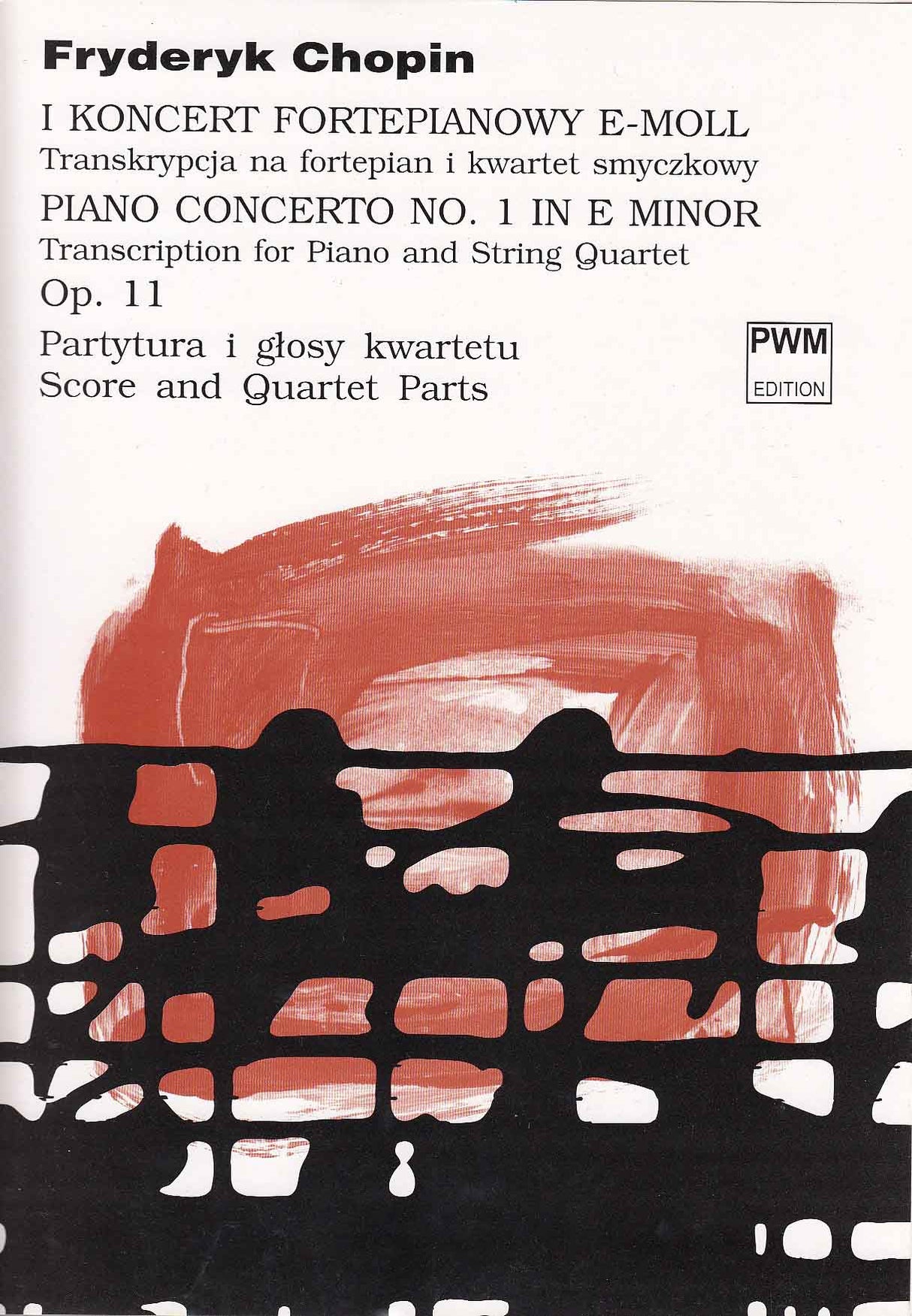 Chopin, Concerto No. 1 (Pf,Str.Quartet) (PWM)