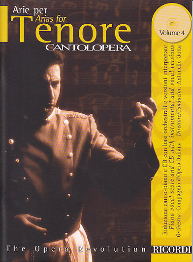 Arie per Tenore 4 (with CD) (Ricordi)