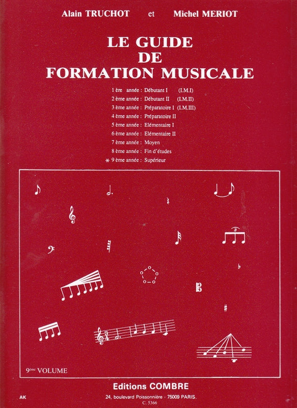 Truchot/Meriot, Guide de formation 9 (Combre)
