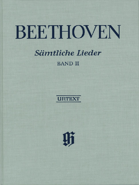 Beethoven, Samtliche Lieder 2 (cloth) (Henle)