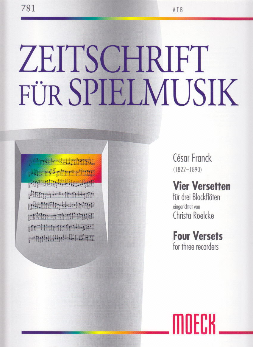 Franck, 4 Versetten (ATB) (Moeck)