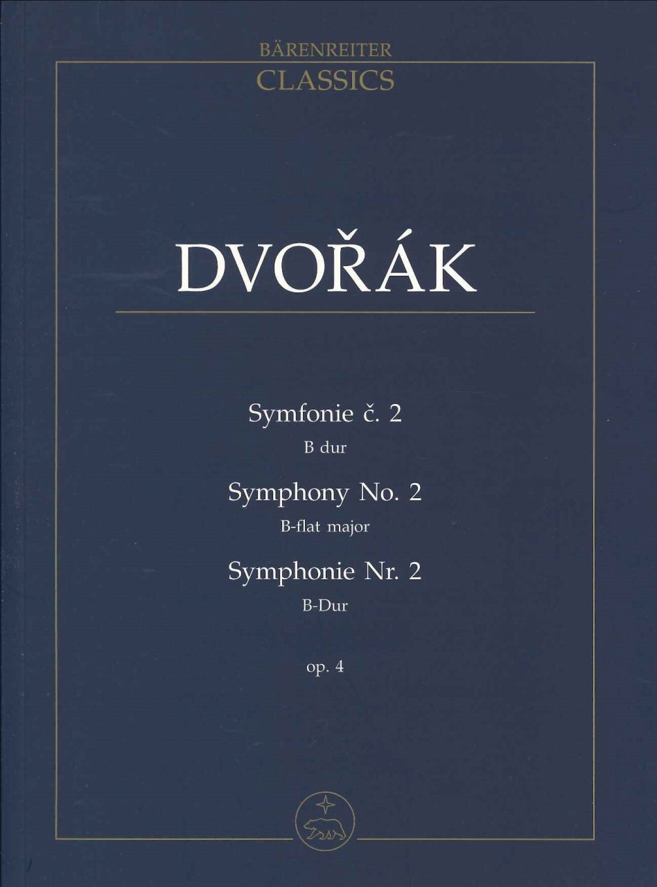 Dvorak, Symphony No. 2 in Bb op. 4 B 12 (Barenreiter)