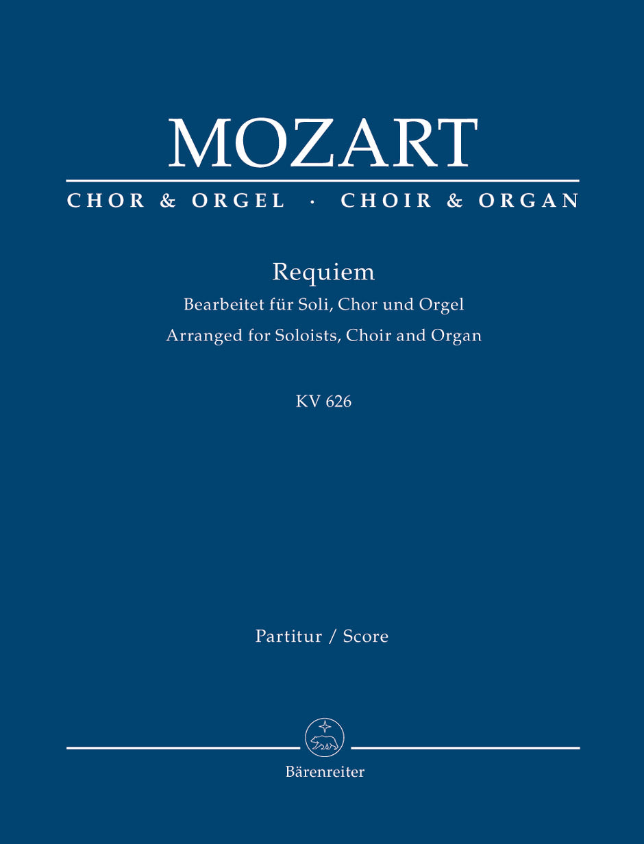 Mozart, Requiem (Organ Vocal Score) (Barenreiter)