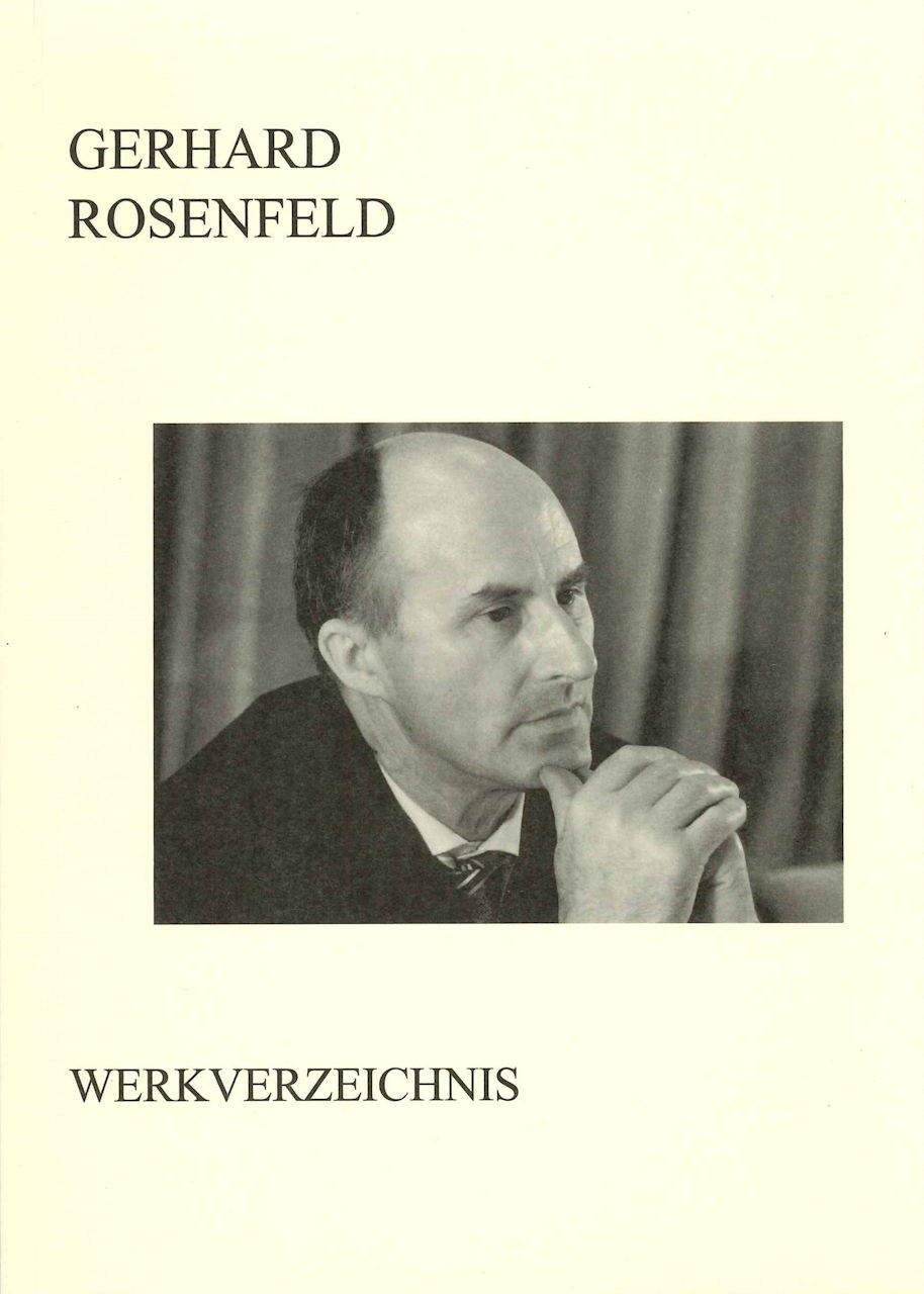 Gerhard Rosenfeld - Werkverzeichnis (Shaker)