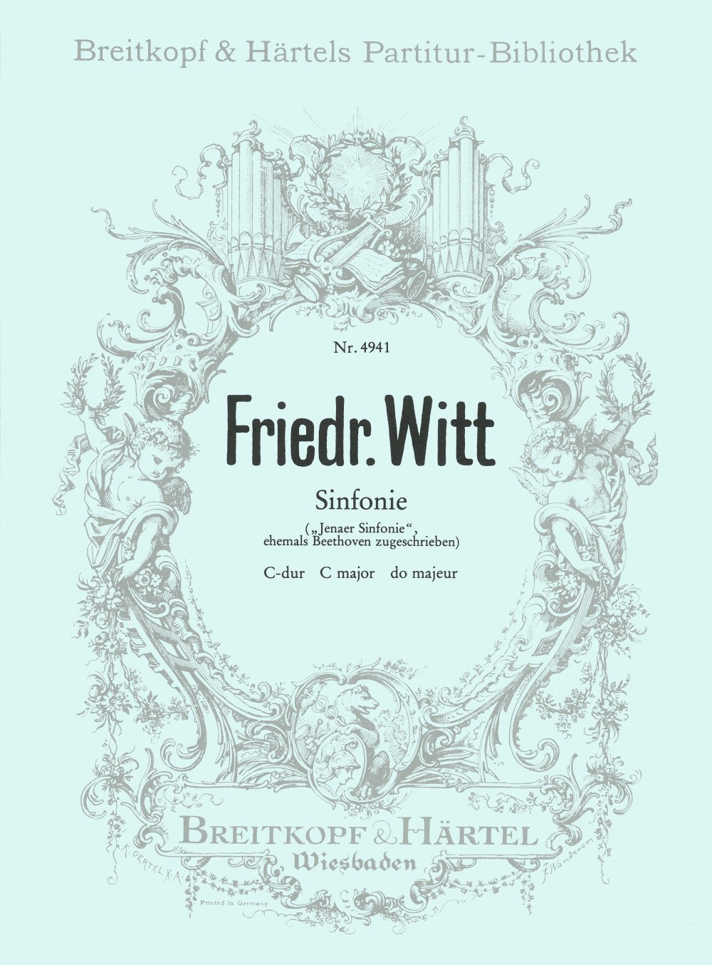 Witt, Symphonie C-dur 'Jenaer-' (Breitkopf)