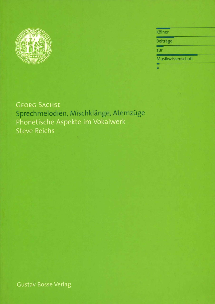 Sachse, Sprechmelodien, Mischklange (Bosse)